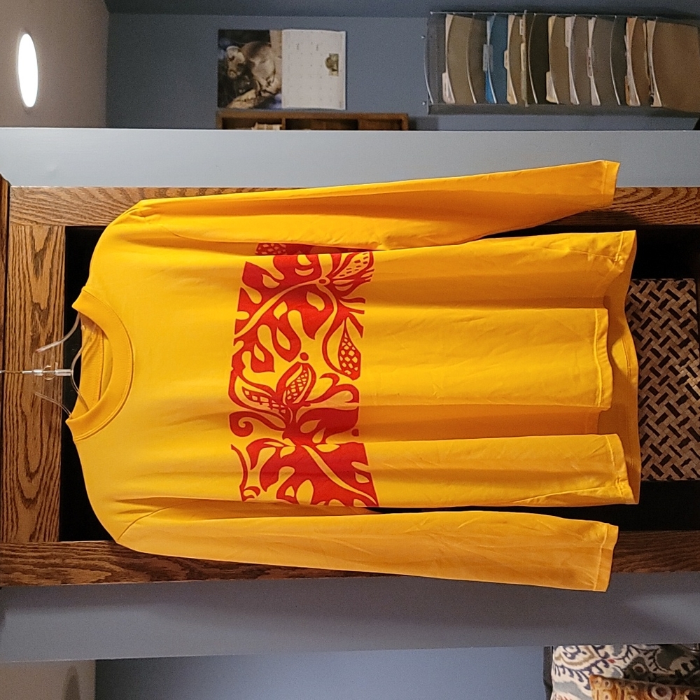 Men's Capilene Gold Long Sleeve T-Shirt